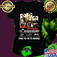 Il buono il brutto il cattivo 55th anniversary 1966 2021 thank you for the memories signatures s Ladies tee