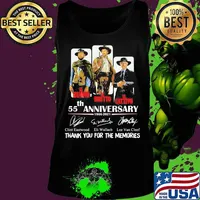 Il buono il brutto il cattivo 55th anniversary 1966 2021 thank you for the memories signatures s Tank top
