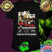 Il buono il brutto il cattivo 55th anniversary 1966 2021 thank you for the memories signatures shirt