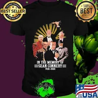 In the memory of sean connery 1930 2020 vintage shirt