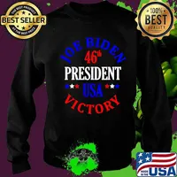 Joe Biden 46th President USA Victory Winner 2020 Elections Shirt Sweater