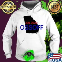 Jon 2020 Ossoff Georgia Senate Map Shirt Hoodie