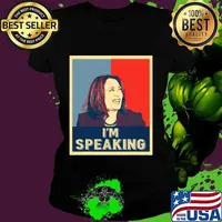 Kamala harris i'm speaking biden harris 2020 art s Ladies tee