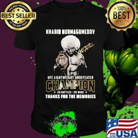 Khabib Nurmagomedov UFC Lightweight Undefeated Champion 29 Battles 29 Wins Thanks For The Memories Shirt