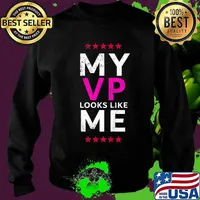 Kids my vp looks like me toddler youth vintage distressed s Sweater