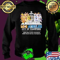 Los angeles city of champions 2020 nba finals champions 2020 world series champions s Sweater