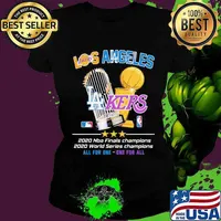 Los angeles lakers 2020 nba finals champions world series champions all for one one for all s Ladies tee