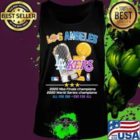 Los angeles lakers 2020 nba finals champions world series champions all for one one for all s Tank top