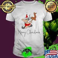 Merry christmas scuba diving seal shirt