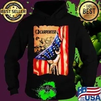 Official Carpenter American Flag 4th Of July Independence Day Shirt Hoodie