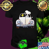 Official Snoopy And Woodstock Driving 09 09 Mk Shirt