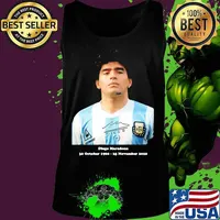 Rip Diego Maradona Rip 30 October 1960 25 November 2020 Shirt Tank top