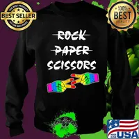 Rock Paper Scissors Lgbt Shirt Sweater