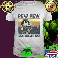 Snoopy pew pew madafakas vintage retro shirt