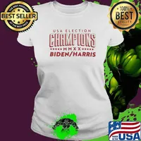 Usa election champions mmxx biden harris stars s Ladies tee
