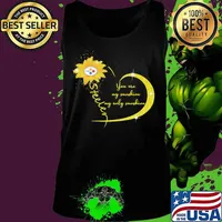 You Are My Sunshine Sunflower Steelers Football Shirt Tank top