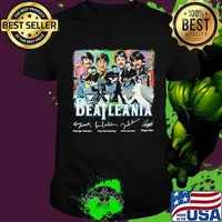 Beatleania Band Music Guitar Signuature Shirt