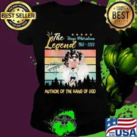 Diego Maadona The Legend Author Of The Hand Of God Vintage Shirt Ladies tee