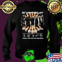 Greenfield 28th Anniversary 1993 2021 Thank You For The Memories Signuature Shirt Sweater