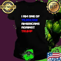 I Am One Of 79.853.558 Americans Against Trump United Shirt Ladies tee