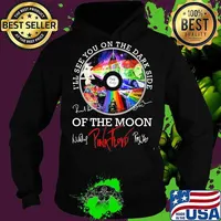 I’ll See You On The Dark Side Of The Moon Pink Floyd Lgbt Signuature Shirt Hoodie