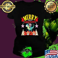 Merry Quarantine Christmas Chris Mask Santa On Trex 2020 Shirt Ladies tee