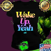 Official Jersey Shore Wake Up Yeah Shirt Ladies tee