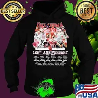 Oklahoma Sooners 126th Anniversary 1895 2021 Thank You For The Memories Signature Shirt Hoodie