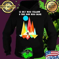 Sky Was Yellow The Sun Was Blue Grateful Dead Dancing Bear Shirt Hoodie