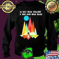 Sky Was Yellow The Sun Was Blue Grateful Dead Dancing Bear Shirt Sweater