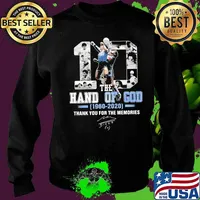 The Hand Of God Number 10 Maradona 1960 2020 Thank You For The Memories Signuature Shirt Sweater