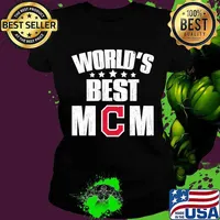 World’s Best Cleveland Indians Mom Shirt For Mother’s Day Shirt Ladies tee