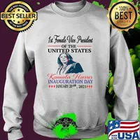 1st Female Vice President Of The United States Kamala Harris Inauguration Day 2021 Election Shirt Sweater