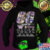 60 Years Of The Greatest Nfl Teams Vikings Signature Shirt Hoodie