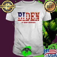 Biden 1.20.2021 Inauguration Day President Election American Flag Shirt