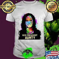 Kamala Harris Vice President Aunty Inauguration Day 2021 Premium Shirt