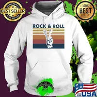 Official Rock And Roll Guitar Vintage Shirt Hoodie