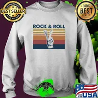 Official Rock And Roll Guitar Vintage Shirt Sweater