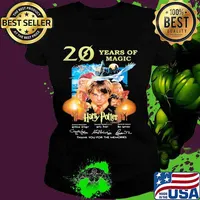 20 Years Of Magic Harry Potter Thank You For The Memories Signature Shirt Ladies tee