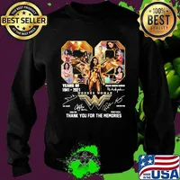80 Years Of 1941 2021 Wonder Woman Thank You The Memories Shirt Sweater