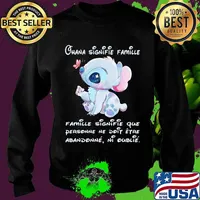 Chana Signifie Famillie Personne Ne Doit Stitch Shirt Sweater