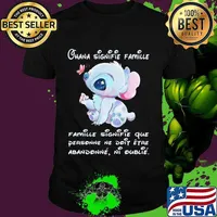 Chana Signifie Famillie Personne Ne Doit Stitch Shirt