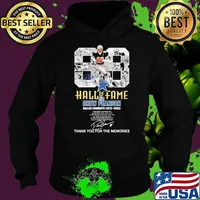 Halll Of Fame Drew Pearson Dallas Cowboys 1973 - 1983 Thank You For The Memories Hoodie
