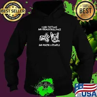 I Like Tattoos And French Bulldogs And Maybe 3 People Shirt Hoodie