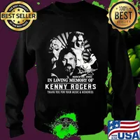 In Loving Memory Of Kenny Rogers Thank You For The Memories Signature Shirt Sweater