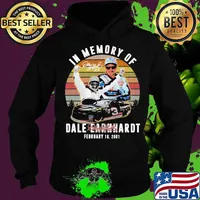 In Memory Of Dale Earnhardt February Nascar Racing Vintage Shirt Hoodie