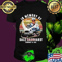 In Memory Of Dale Earnhardt February Nascar Racing Vintage Shirt