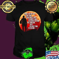 Loving A Military Man Is Not Hard The Distance Is Hard The Worry Is Hard shirt
