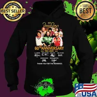 The Beach Boys 60th Anniversary 1961 2021 Thank You For The Memories Signature Shirt Hoodie