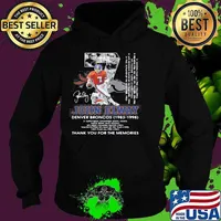 07 john elway denver broncos 1983-1998 thank you for the memories signature Shirt Hoodie
